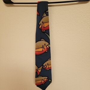 Robert Daskal Fish Print Tie